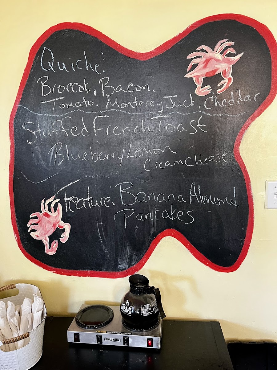 Menu East Shore Cafe-10